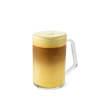 바나나 크림 라떼 (HOT) (Banana Cream Latte)